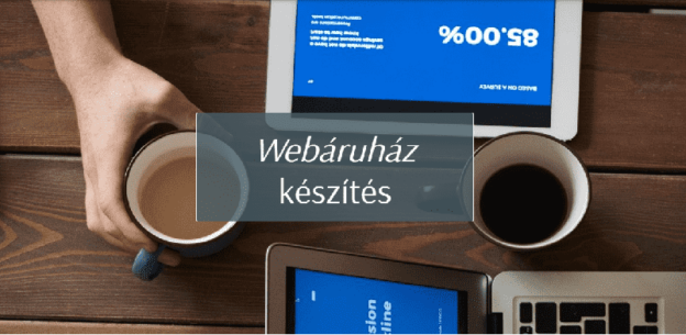 Webáruház készítés